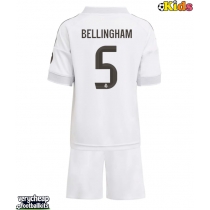 Real Madrid Jude Bellingham #5 Replica Home Minikit 2025-26 Short Sleeve (+ pants)